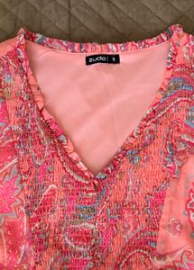 Chic Paisley Print Mini Dress