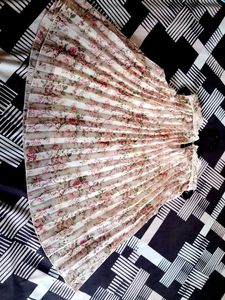 Premium Floral Pleated Georgette Top by Fig