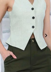 Stylish V-Neck Sleeveless Vest