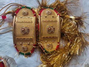 Exquisite Indian Traditional Gold Bangles