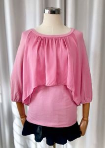 🚀🚀24Hrs EOS SALE🚀🚀Pink Layered Top