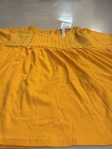 Lee cooper Vibrant Yellow Embellished Tunic