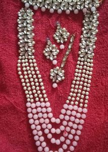 Elegant Kundan Jewelry Set