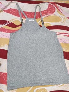 Grey Pinafore Dress - Casual &amp; Chic😻