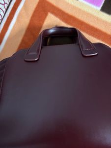 IKYTH Burgundy Structured Satchel