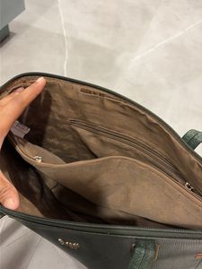 Stylish Dark Green Tote Bag