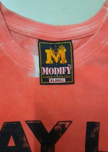 Graphic Print Red T-Shirt