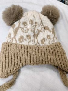 Cute Panda Print Beanie Hat