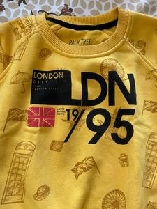 Kids Sweatshirt - Yellow London