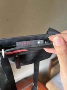 vintage Prada crossbody bag