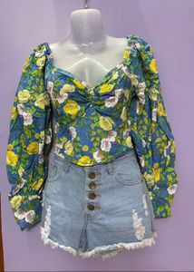 Floral Print Top