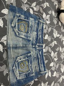 y2k low rise mini skirt