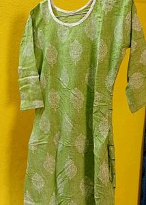 Rion Light Green Kurty.