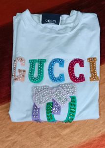 Gucci Embellished Logo T-Shirt