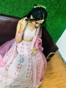 Pink Barbie Flared Hot Sexy Lengha Choli Lehenga
