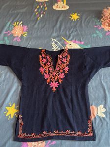 Embroidered Kurta Pheran for kids