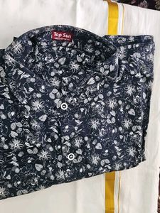 Men's Floral Print Shirt