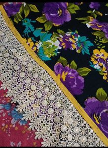 3 Ladies Kurtas - Orange, Floral, Yellow/Blue