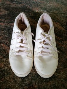 White Starcut Sneakers