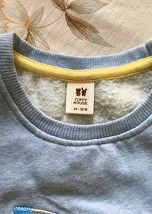 Kids Blue Rocket Sweatshirt