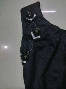Beaded Black Dress