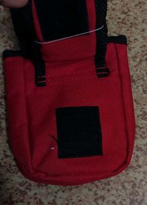 PREMIUM RED BELT BAG POUCH