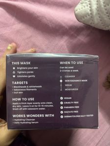 Foxtale Skin Radiance Mask