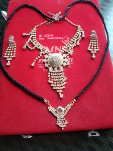 Necklace with mangalsutra