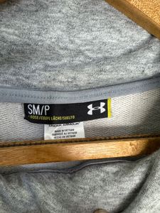 Under Armour Grey Zip-Up Asymmetrical Jacket