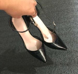 Pointed Toes Glossy High Heels