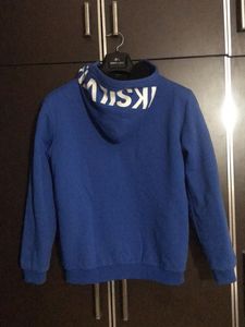 Original Quiksilver Blue Zip-Up Hoodie Jacket | Si