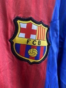 Nike Embroidered FC Barcelona Long Sleeve Jersey