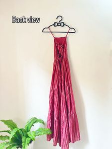 Striped Tiered Maxi Dress