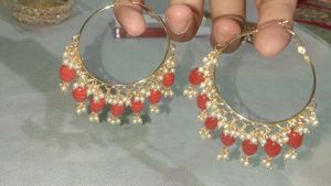 Red and white jewellery