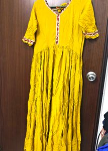 full flair Anarkali Kurta Set