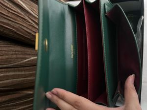 YSL Green Chain Shoulder Bag
