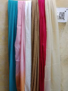 Different Colours Dupatta Combo Of 6🔥