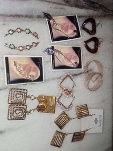 all in 250 rs Assorted Fashion Earrings Set