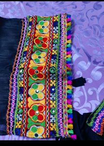 Vibrant Embroidered Lehenga Choli for Kids