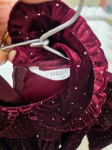velvet Party wear dress girls
