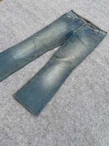 Classic Blue Wash Bootcut Jeans