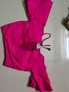 Hot Pink Blouse