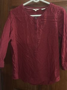 Best Deal Levi’s Polka Dot Maroon Top