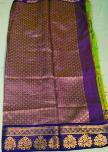 Elegant Silk Blend Saree