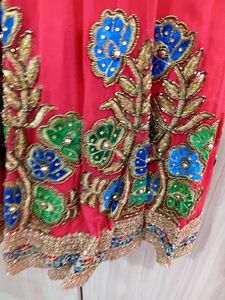 Embroidered Anarkali Suit