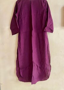 Elegant Purple Kurta Set with Dupatta