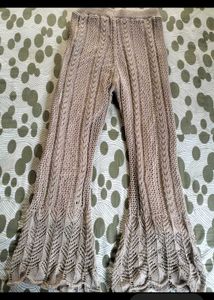 Crocheted Bell Bottom Pants