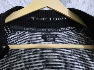 Orignal TSP Striped Zip-Up Jacket