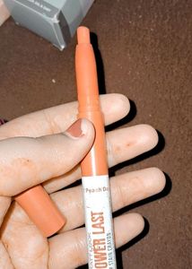 Orange Shade Matte Lipstick Included Sharpner