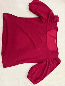 Chic Square Neck Puff Sleeve Top